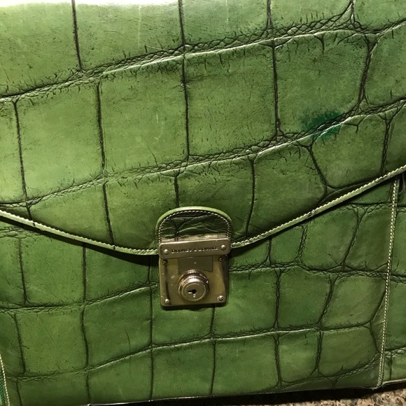 Dooney & Bourke Alligator Style Great Bag 15x10” - Picture 6 of 8